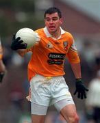 28 May 2000; John McManus of Antrim during the Bank of Ireland Ulster Senior Football Championship Quarter-Final match between Antrim and Down at Casement Park in Belfast, Antrim. Photo by David Maher/Sportsfile