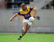 11 June 2000; Leigh O'Brien of Wexford during the Bank of Ireland Leinster Senior Football Championship Quarter-Final match between Dublin and Wexford at Croke Park in Dublin. Photo by Brendan Moran/Sportsfile