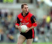 28 May 2000; Mickey Linden of Down during the Bank of Ireland Ulster Senior Football Championship Quarter-Final match between Antrim and Down at Casement Park in Belfast, Antrim. Photo by David Maher/Sportsfile