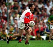 18 June 2000; Cork goalkeeper Kevin O'Dwyer during the Bank of Ireland Munster Senior Football Championship Semi-Final match between Kerry and Cork at Fitzgerald Stadium in Killlarney, Kerry. Photo by Brendan Moran/Sportsfile