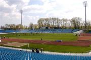 27 April 2004; A general view of WKS Zawisza Stadium during a Republic of Ireland training session at WKS Zawisza Stadium in Bydgoszcz, Poland. Photo by David Maher/Sportsfile