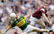 2 May 2004; Tomás Ó Sé of Kerry in action against Nickey Joyce of Galway during the Allianz National Football League Division 1 Final between Kerry and Galway at Croke Park in Dublin. Photo by David Maher/Sportsfile