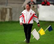29 April 2000; Derry manager Kevin McNaughton during the Church & General National Hurling League Division 1 Relegation Play-Off match between Kerry and Derry at Parnell Park in Dublin. Photo by Brendan Moran/Sportsfile