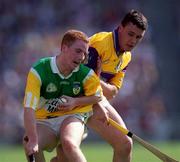 18 June 2000; Simon Whelahan of Offaly during the Guinness Leinster Senior Hurling Championship Semi-Final match between Offaly and Wexford at Croke Park in Dublin. Photo by Ray McManus/Sportsfile