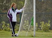 20 March 2015; Umpire Aisling Moloney during the game. Lynch Cup Ladies Football, WIT v DIT. Cork IT, Bishopstown, Cork. Picture credit: Matt Browne / SPORTSFILE