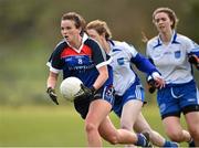 20 March 2015; Danielle Downey, WIT, in action against DIT. Lynch Cup Ladies Football, WIT v DIT. Cork IT, Bishopstown, Cork. Picture credit: Matt Browne / SPORTSFILE