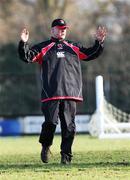 6 February 2008; Ulster's new Head Coach Matt Williams during squad training. Ulster rugby squad training, Newforge, Belfast, Co. Antrim. Picture credit; Oliver McVeigh / SPORTSFILE