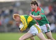 16 March 2008; Seamus Scanlon, Kerry, in action against Ronan McGarrity, Mayo. Allianz National Football League, Division 1, Round 4, Mayo v Kerry, McHale Park, Castlebar, Co. Mayo. Picture credit; Paul Mohan / SPORTSFILE
