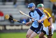 16 March 2008; Kevin Flynn, Dublin, in action against Keith Rossiter, Wexford. Allianz National Hurling League, Division 1A, Round 4, Wexford v Dublin, Wexford Park, Wexford. Picture credit; Matt Browne / SPORTSFILE