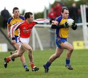 16 March 2008; Enda Kenny, Roscommon, in action against Barry Shannon, Armagh. Allianz National Football League, Division 2, Round 4, Armagh v Roscommon, St Oliver Plunkett Park, Crossmaglen, Co. Armagh. Picture credit; Oliver McVeigh / SPORTSFILE