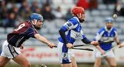 16 March 2008; Joe Fitzpatrick, Laois, in action against Richie Murray, Galway. Allianz National Hurling League, Division 1B, Round 4, Laois v Galway, O'Moore Park, Portlaoise. Picture credit; Brian Lawless / SPORTSFILE