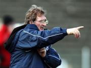 16 March 2008; Cork manager Gerald McCarthy during the game. Allianz National Hurling League, Division 1A, Round 4, Antrim v Cork, Casement Park, Belfast, Co. Antrim. Picture credit; Peter Morrison / SPORTSFILE