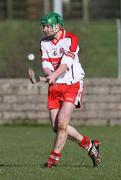 9 March 2008; Stephen Henry, Derry. Allianz National Hurling League, Division 2B, Round 3, Armagh v Derry, Keady, Co. Armagh. Picture credit; Oliver McVeigh / SPORTSFILE
