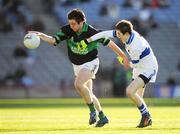 17 March 2008; Paul Kerrigan, Nemo Rangers, in action against Hugh Gill, St Vincent's. AIB All-Ireland Club Football Final - St Vincent's v Nemo Rangers, Croke Park, Dublin. Picture credit; Ray McManus / SPORTSFILE