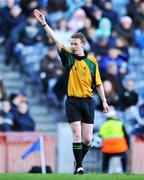 17 March 2008; Referee Joe McQuillan. AIB All-Ireland Club Football Final - St Vincent's v Nemo Rangers, Croke Park, Dublin. Picture credit; Brendan Moran / SPORTSFILE