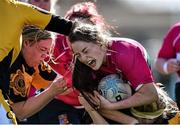21 March 2015; Roisin O'Driscoll, Suttonians, in action against Westmanstown. Women's Leinster League Final Division 3, Westmanstown v Suttonians. Donnybrook Stadium, Donnybrook, Dublin. Picture credit: Ramsey Cardy / SPORTSFILE