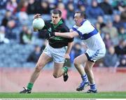 17 March 2008; Martin Cronin, Nemo Rangers, in action against Pat Gilroy, St Vincent's. AIB All-Ireland Club Football Final, St Vincent's v Nemo Rangers, Croke Park, Dublin. Picture credit; Brendan Moran / SPORTSFILE