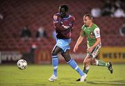 18 March 2008; Ibrahima Lyane Thiam, Drogheda United, in action against Neal Horgan, Cork City. Setanta Cup Group 1, Cork City v Drogheda United, Turners Cross, Cork. Picture credit: David Maher / SPORTSFILE