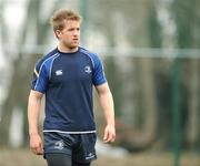 19 March 2008; Leinster's Luke Fitzgerald during squad training ahead of their Magners League game against Glasgow Warriors on Friday night. Leinster rugby squad training, Belfield, UCD, Dublin. Picture credit: Caroline Quinn / SPORTSFILE