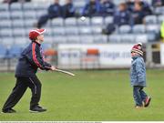 16 March 2008; Galway hurling fans on the pitch at half time. Allianz National Hurling League, Division 1B, Round 4, Laois v Galway, O'Moore Park, Portlaoise. Picture credit; Brian Lawless / SPORTSFILE