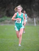 19 March 2008; Ireland's Grace Sweeney on her way to winning the senior girls race. Irish Senior Schools v Wales Senior Schools, ALSAA, Dublin Airport, Dublin. Picture credit: Pat Murphy / SPORTSFILE