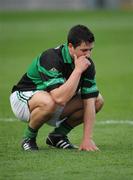 17 March 2008; Brian O'Regan, Nemo Rangers, shows his disapointment after the final whistle. AIB All-Ireland Club Football Final, St Vincents v Nemo Rangers, Croke Park, Dublin. Picture credit; Ray McManus / SPORTSFILE