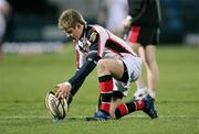29 February 2008; Niall O'Connor, Ulster. Magners League, Ulster v Llanelli Scarlets, Ravenhill Park, Belfast, Co. Antrim. Picture credit: Oliver McVeigh / SPORTSFILE