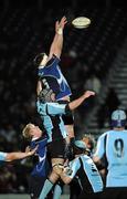 21 March 2008; Malcolm O'Kelly, Leinster, takes the ball in the lineout against Dan Turner, Glasgow Warriors. Magners League, Leinster v Glasgow Warriors, RDS, Ballsbridge, Dublin. Picture credit; Matt Browne / SPORTSFILE