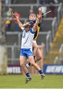 22 March 2015; Lee Chin, Wexford, in action against Jake Dillon, Waterford. Allianz Hurling League Division 1B, round 5, Wexford v Waterford, Innovate Wexford Park, Wexford. Picture credit: Matt Browne / SPORTSFILE