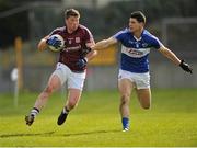 22 March 2015; Garreth Bradshaw, Galway, in action against Brendan Quigley, Laois. Allianz Football League Division 2, round 3, Galway v Laois, Tuam Stadium, Tuam, Co. Galway. Picture credit: Ray Ryan / SPORTSFILE