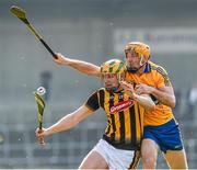 22 March 2015; John Power, Kilkenny, in action against Jack Browne, Clare. Allianz Hurling League Division 1A, round 5, Kilkenny v Clare, Nowlan Park, Kilkenny. Picture credit: Ray McManus / SPORTSFILE
