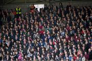 22 March 2015; A section of the 6,298 supporters who attended the game watch from the seated stand. Allianz Hurling League Division 1A, round 5, Kilkenny v Clare, Nowlan Park, Kilkenny. Picture credit: Ray McManus / SPORTSFILE
