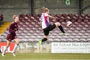 22 March 2015; Claire O'Riordan, Wexford Youths Women's AFC, scores her side's first goal of the game. Continental Tyres Women's National League, Galway WFC v Wexford Youths Women's AFC. Eamon Deacy Park, Galway. Picture credit: Ramsey Cardy / SPORTSFILE