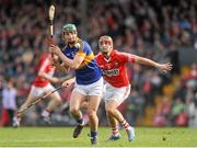22 March 2015; Conor Kenny, Tipperary, in action against Stephen McDonnell, Cork. Allianz Hurling League Division 1A, round 5, Cork v Tipperary, Páirc Uí Rinn, Cork. Picture credit: Eoin Noonan / SPORTSFILE