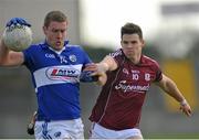 22 March 2015; Donal Kingston, Laois, in action against Sean Denvir, Galway. Allianz Football League Division 2, round 3, Galway v Laois, Tuam Stadium, Tuam, Co. Galway. Picture credit: Ray Ryan / SPORTSFILE