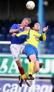 22 March 2008; Willam Murphy, Linfield, in action against Ciaran Ferry, Institute. Carnegie Premier League, Linfield v Institute, Windsor Park, Belfast, Co. Antrim. Picture credit; Peter Morrison / SPORTSFILE