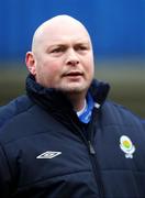 22 March 2008; Linfield manager David Jefferies during the match. Carnegie Premier League, Linfield v Institute, Windsor Park, Belfast, Co. Antrim. Picture credit; Peter Morrison / SPORTSFILE
