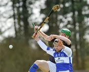 23 March 2008; Shane Maher, Tipperary, in action against John Rowney, Laois. Allianz National Hurling League, Division 1A, Round 5, Tipperary v Laois, Leahy Park, Cashel, Co. Tipperary. Picture credit; David Maher / SPORTSFILE