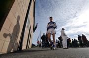 23 March 2008; Laois' Joe Fitzpatrick walks back to his team's dressing room at the end of the game. Allianz National Hurling League, Division 1A, Round 5, Tipperary v Laois, Leahy Park, Cashel, Co. Tipperary. Picture credit; David Maher / SPORTSFILE