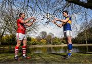 23 March 2015; Brian O’Driscoll, Cork, and Colin O’Riordan, Tipperary, pictured at Herbert Park, Dublin, ahead of the EirGrid GAA Football U21 Munster Final on Wednesday, April 8th. Herbert Park, Dublin. Picture credit: Pat Murphy / SPORTSFILE