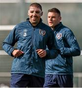 24 March 2015; Republic of Ireland's Jonathan Walters in action during training. Gannon Park, Malahide, Co. Dublin. Picture credit: David Maher / SPORTSFILE