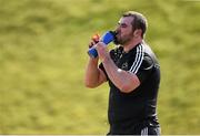 24 March 2015; Munster's James Cronin drinks some water as he trains separate from team-mates during squad training. Munster Rugby Squad Training. University of Limerick, Limerick. Picture credit: Diarmuid Greene / SPORTSFILE