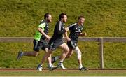 24 March 2015; Munster players Alan Cotter, Mike Sherry and Cian Bohane train separate to team-mates during squad training. Munster Rugby Squad Training. University of Limerick, Limerick. Picture credit: Diarmuid Greene / SPORTSFILE