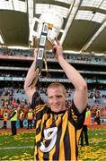 30 September 2012; Henry Shefflin celebrates with the Liam MacCarthy Cup after the game. GAA Hurling All-Ireland Senior Championship Final Replay, Kilkenny v Galway, Croke Park, Dublin. Photo by Sportsfile