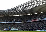 21 March 2015; The Ireland and Scotland teams line up ahead of the game. RBS Six Nations Rugby Championship, Scotland v Ireland. BT Murrayfield Stadium, Edinburgh, Scotland. Picture credit: Stephen McCarthy / SPORTSFILE