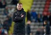 24 March 2015; Dundalk manager Stephen Kenny before the game. SSE Airtricity League, Premier Division, Bohemians v Dundalk. Dalymount Park, Dublin. Picture credit: Pat Murphy / SPORTSFILE