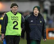 15 March 2008; Donegal manager Brian McIver, right, and selector Michael Kelly. Allianz National Football League, Division 1, Round 4, Donegal v Galway, Fr. Tierney Park, Ballyshannon, Co. Donegal. Picture credit; Oliver McVeigh / SPORTSFILE