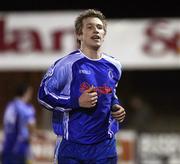 26 February 2008; Mark McAllister, Dungannon Swifts. Setanta Cup, Dungannon Swifts v Cork City, Stangmore Park, Dungannon, Co. Tyrone. Picture credit; Oliver McVeigh / SPORTSFILE