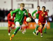 25 March 2008; Andy Keogh, Republic of Ireland. UEFA U21 European Championship Qualifier, Republic of Ireland v Montenegro, Terryland Park, Galway. Picture credit; David Maher / SPORTSFILE