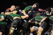 28 March 2008; Connacht and Munster players compete for the ball during the game. Magners League, Connacht v Munster, Sportsground, Galway. Picture credit: Matt Browne / SPORTSFILE *** Local Caption ***
